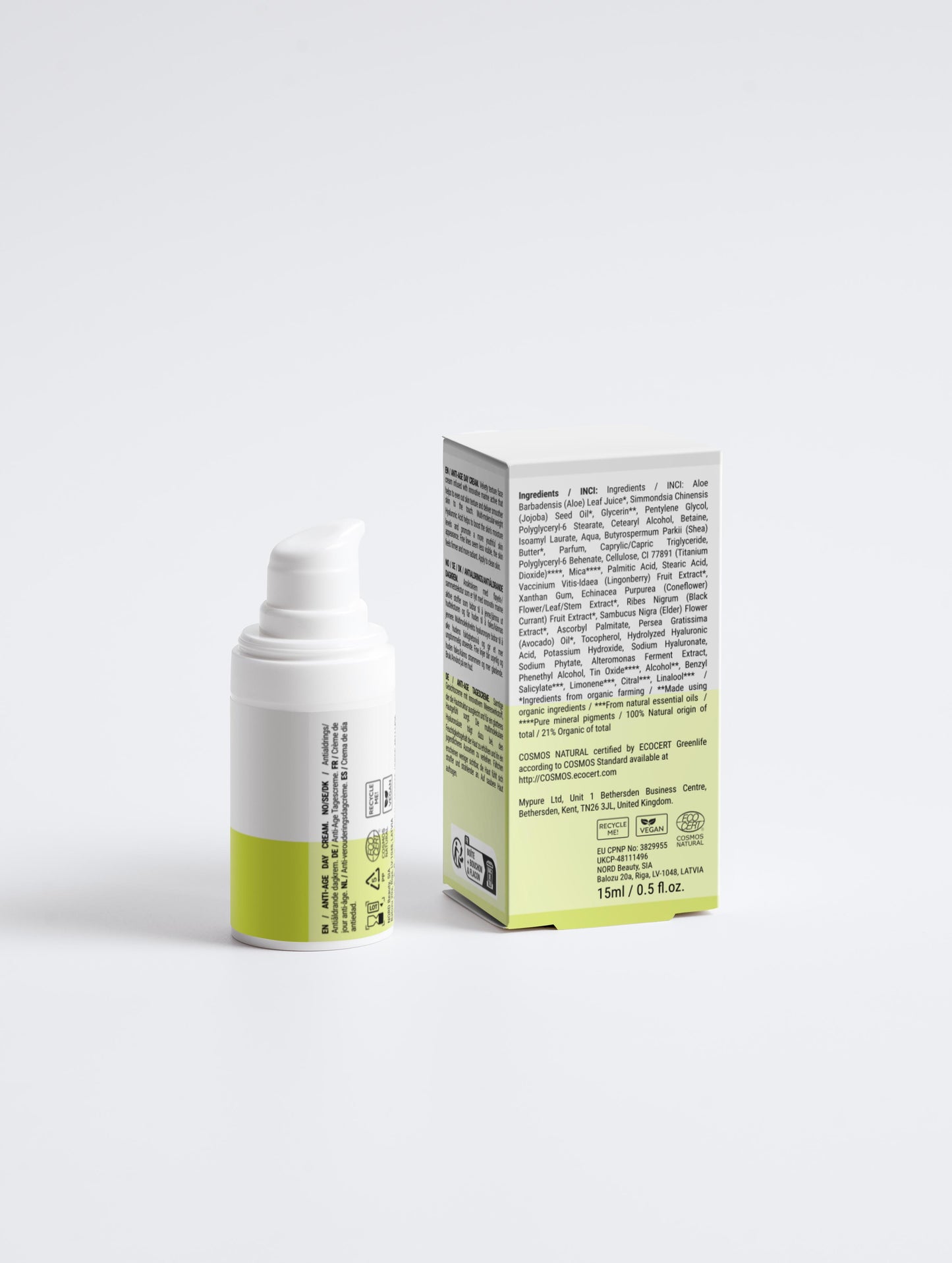 Anti-Age Day Cream.   [ Available in EU, UK, USA, Canada & Australia Not yet available in Albania ]